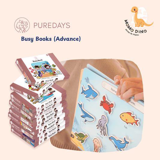 PureDays Advance Level Busy Books | 12 Interactive Theme