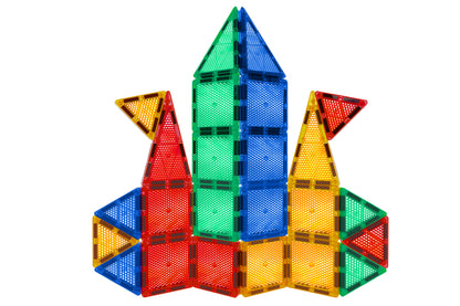 BabyYa B.B Mag | Mini Magnetic Tiles 32 pcs - Travel Friendly & Screen-free Toy